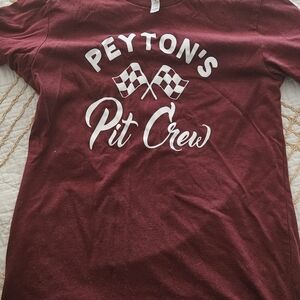 Burgundy Graphic Tee